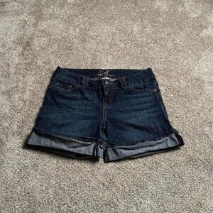 GARAGE DENIM INDIGO JEAN SHORTS